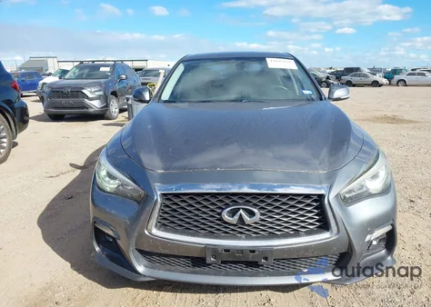2018 Infiniti Q50 3.0T Sport from USA, damaged, VIN JN1EV7AP0JM355551